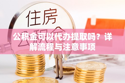 镇平公积金可以代办提取吗？详解流程与注意事项