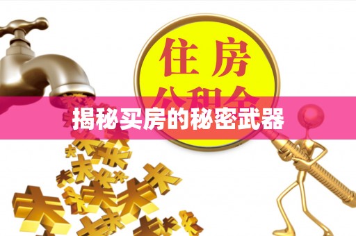 镇平揭秘买房的秘密武器