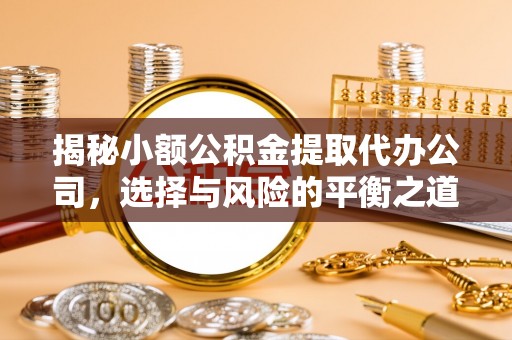 镇平揭秘小额公积金提取代办公司，选择与风险的平衡之道