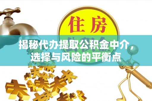 镇平揭秘代办提取公积金中介，选择与风险的平衡点