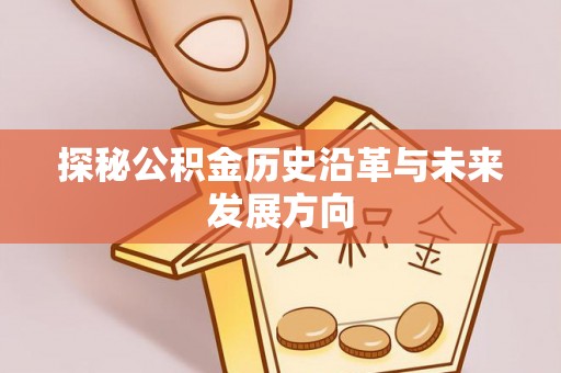 镇平探秘公积金历史沿革与未来发展方向